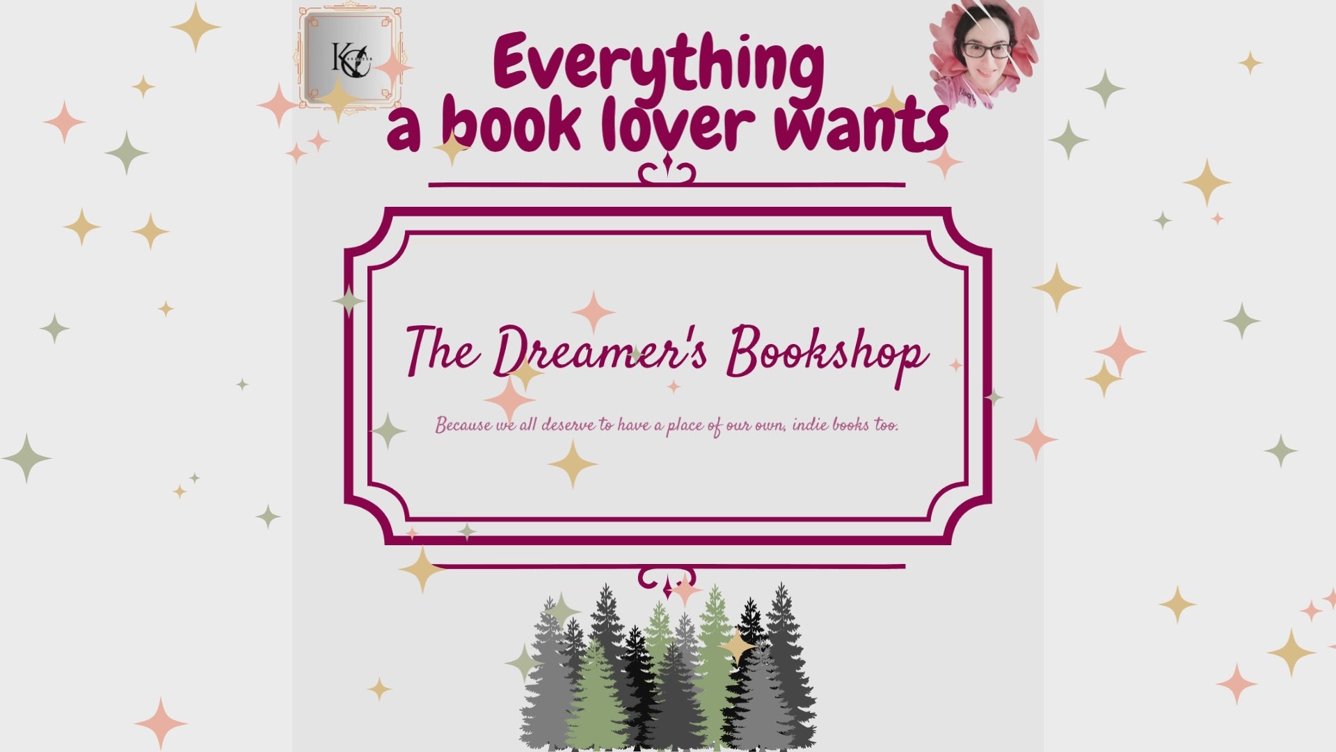 Charger la vidéo : A video showing you&#39;ll find indie books, bookish merch and exclusive designs in the shop.